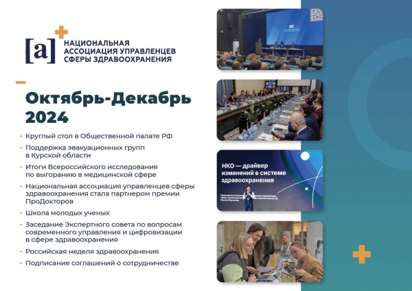 Дайджест Национальной ассоциации управленцев сферы здравоохранение